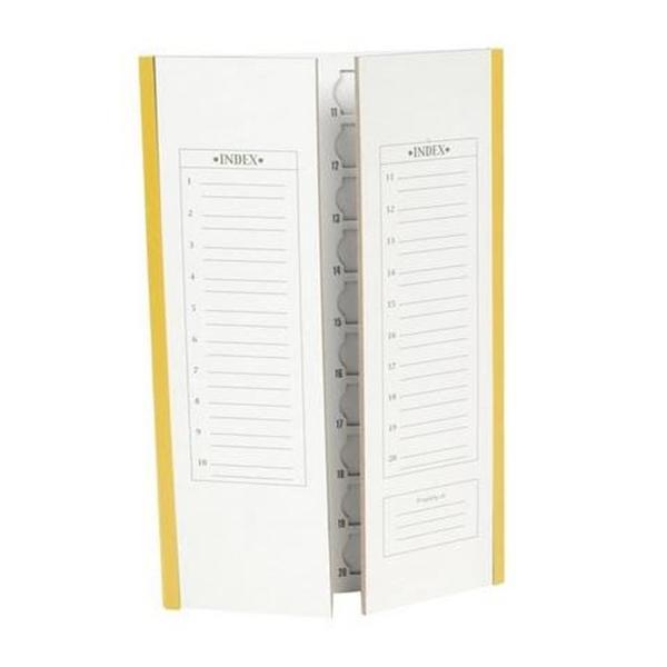 Slide Holder Tray Yellow 20 Place 72/Ca