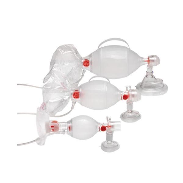 SPUR II Resuscitator Reservoir Bag Adult Sm Adult / Large Disposable 6/Ca