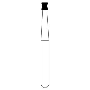 Spring Diamond Bur Single Use Friction Grip 1220C Medium 25/Pk