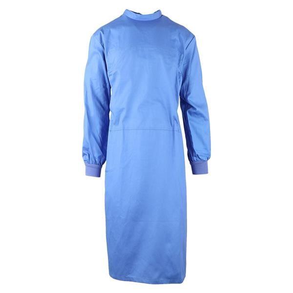 Isolation Gown Adult Unisex 2X Large Blue Spunbonded Polypropylen...