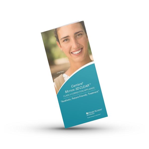 Carriere Motion 3D CLEAR Class II Brochures 15/Pk