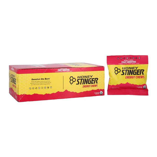 Honey Stinger Energy Chews Organic Fruit Smoothie 1.08oz Bag 12/Bx