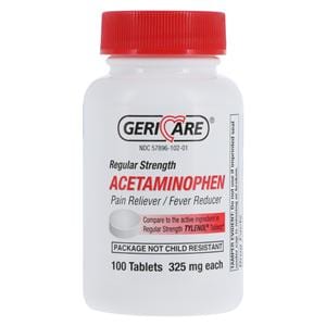 Acetaminophen Tablets 325mg 100/Bottle