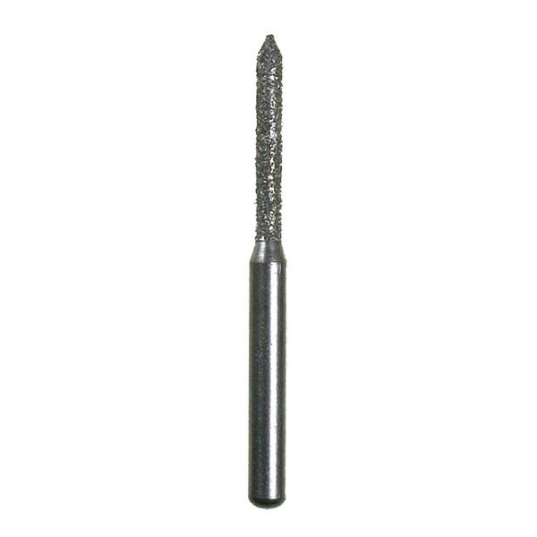 Spring Diamond Bur Single Use Friction Grip 250.8F Fine 25/Pk
