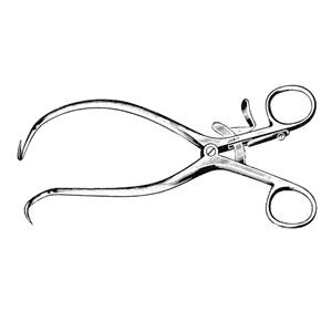 Jarit Seletz-Gelpi Laminectomy Retractor 6-1/2" Stainless Steel NS Rsbl Ea
