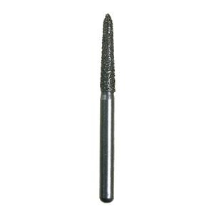 Spring Diamond Bur Single Use Friction Grip 254SBC Coarse 25/Pk