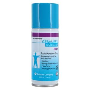 Ethyl Chloride Topical Spray Mist Spray Can 3.9oz 4/Package