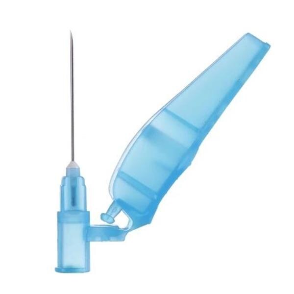 Safety Needle 23gx1" Luer Lock/Luer Slip Compatibility Safety Shield 100/Bx, 8 BX/CA