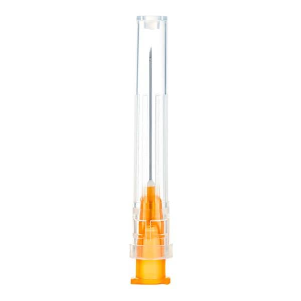 Needle 25g 1" Hypodermic Triple Bevel Cut Conventional 100/Box, 1...