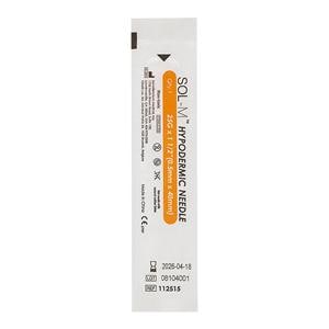 Needle 25g 1-1/2" Hypodermic Triple Bevel Cut Conventional 100/Bo...