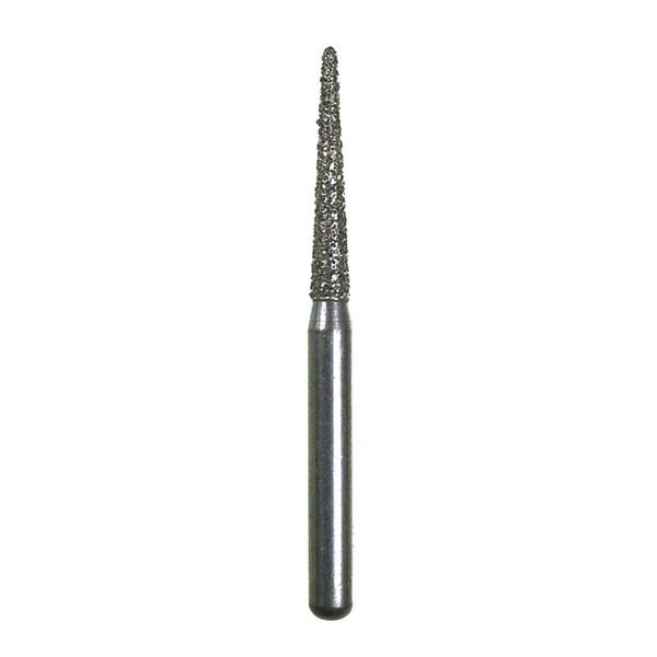 Spring Diamond Bur Single Use Friction Grip 1314.8C Coarse 25/Pk