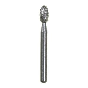 Spring Diamond Bur Single Use Friction Grip 275.5F Fine 25/Pk
