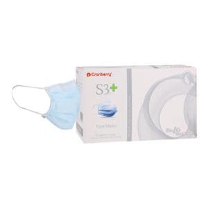 S3+ Earloop Face Mask ASTM Level 3 Blue 50/Box, 8 BX/CA