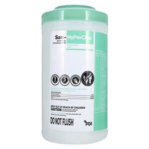 Wipes Germicidal Sani-HyPerCide X-Large 7.5 in x 15 in Canister 6...