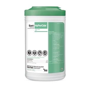 Sani-HyPerCide Germicidal Wipes X-Large Canister 65/Cn, 6 CN/CA