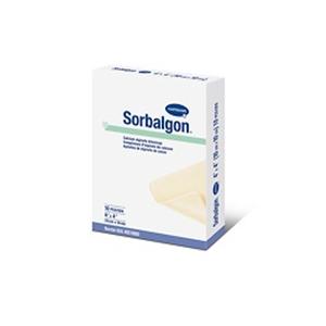 Sorbalgon Calcium Alginate Dressing 2x2" Sterile Square White