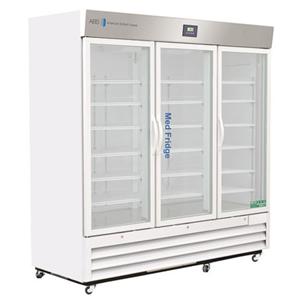 Premier Pharmacy/Vaccine Refrigerator 72 Cu Ft 3 Glass Doors Self...
