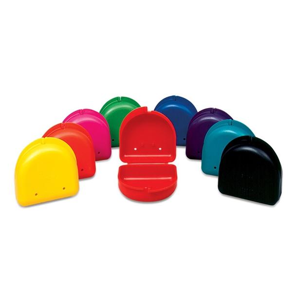 Ortho Technology Retainer Cases Keyholder Style Purple 25/Pk