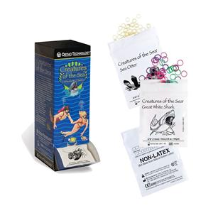 Creatures of the Sea Intraoral Elastic Bands Walrus 1/4 in Amber 5000/Pk