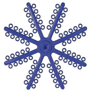 Elast-O-Loop Orthodontic Separators Plastic Blue Latex-Free 960/Pk