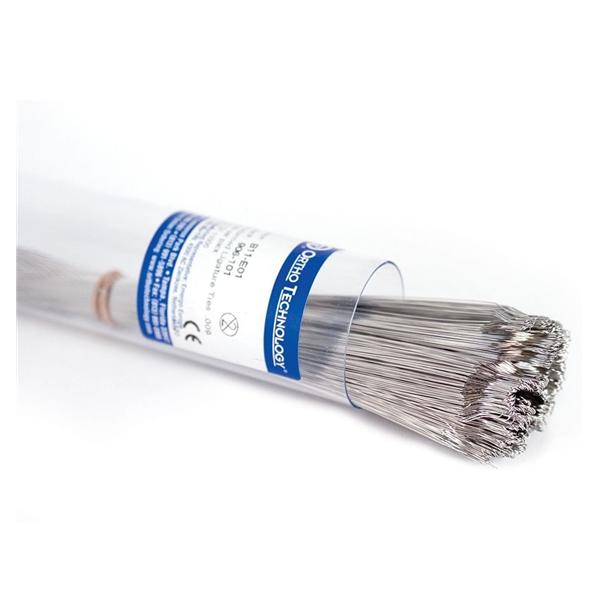 TruForce Ligature Ties Preformed 0.009 in Silver Stainless Steel 1000/Pk