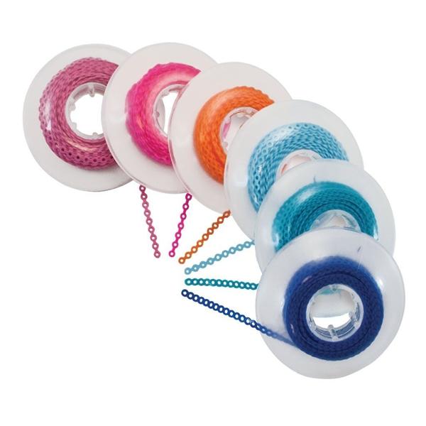 Maximum Power Chain Chain on Spools Short 15 Feet Latex-Free Clear Ea