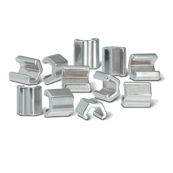 TruGold Split Crimpable Stops Stainless Steel 10/Pk