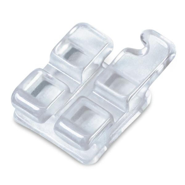 PURE Roth Orthodontic Ceramic Sapphire Bracket 0.022 in Upper Left Central 10/Pk