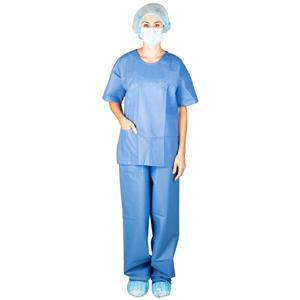 Coversoft Scrub Pant Large Dark Blue 50/Ca
