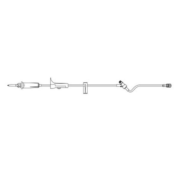 SafeDAY IV Administration Set 86" 15 Drops 50/Ca