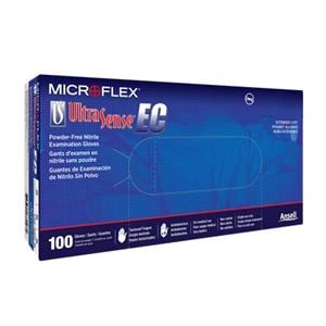 MICROFLEX UltraSense EC Nitrile Exam Gloves 3X-Large Blue Non-Sterile