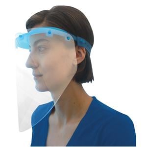 AP Medical Shield Blue / Clear Reusable Each, 25 EA/CA