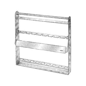 Cobb Instrument Rack 12.12x1.88x13.37" Ea