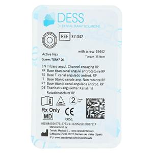 ANGLEBase Base Titanium Engaging 4.3/5.0 Nobel Active Ea