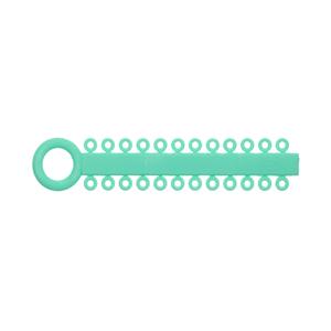 Power Sticks Ligature Ties Elastomeric 0.120 in Latex-Free Kelly Green 42/Pk