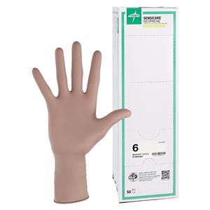 SensiCare Neoprene / Polychloroprene Surgical Gloves 6 Light Brown