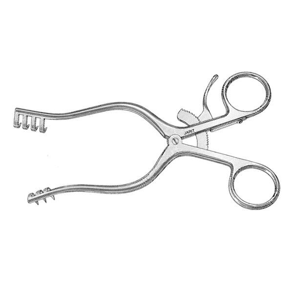 Weitlaner Surgical Retractor 8-1/4" Stainless Steel Reusable Ea