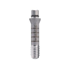 infinity Octagon Bone Tap Bone Level Tapered Stainless Steel 4.8 mm 25 mm Ea