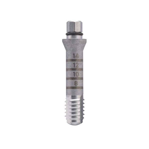 infinity Octagon Bone Tap Bone Level Tapered Stainless Steel 4.8 mm 25 mm Ea