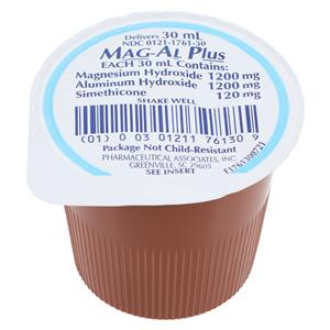 Mag-Al Plus Antcd/AntGs Lq 220mg/5mL SF Pprmnt 30mL Unit Dose Cups 100/Ca