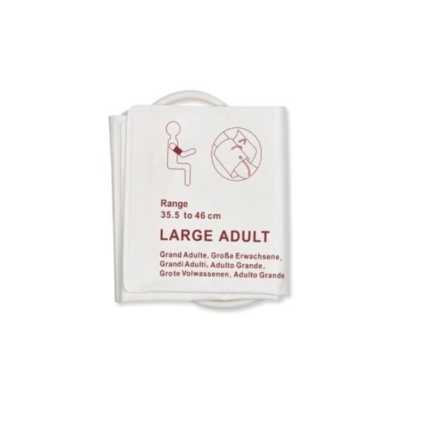 Blood Pressure Cuff White/Red Not Made With Natural Rubber Latex 10/Pk