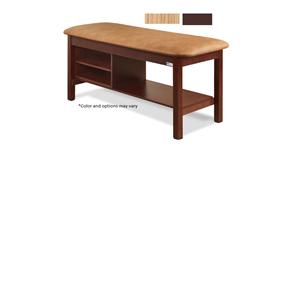 Treatment Table Burgundy 400lb Capacity
