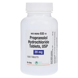 Propranolol HCL 20mg Each