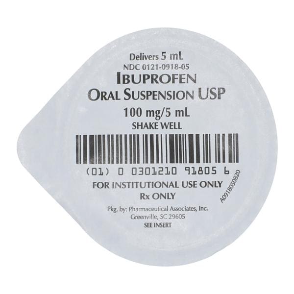 Ibuprofen Oral Suspension 100mg/5mL Berry UD Cup 5mL 40/Package