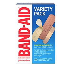 Band-Aid Bandage Plastic/Fabric Assorted Sizes Assorted Sterile 3...
