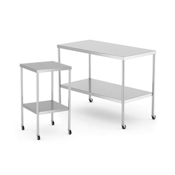 Instrument Table 2" Swivel Casters