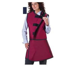 Apron/Vest Navy Blue Women Light Lead Ea