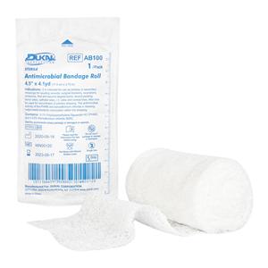 Antimicrobial Bandage Gauze/PHMB/Benzalkonium Chloride 4"x4.1yd Sterile 100/Ca