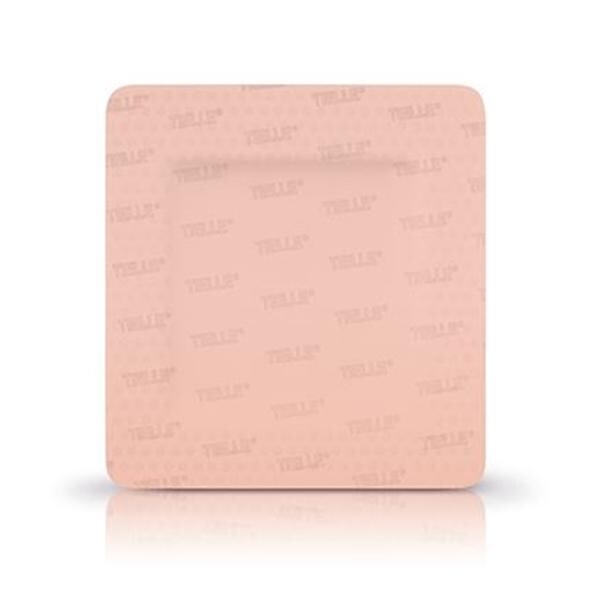 Tielle Silicone Bordered Dressing 2.75x3.5", 5 CR/CA