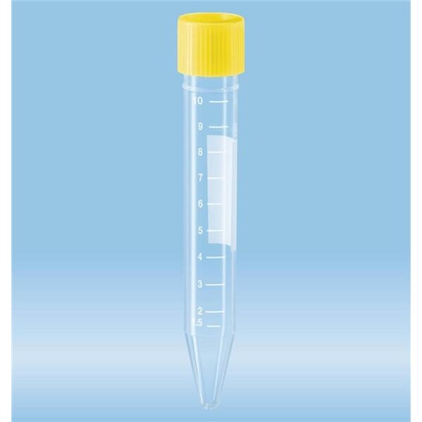 Screwcap Tube Polypropylene/Polyethylene 10mL Tube 100x16mm Sterile 1000/Ca